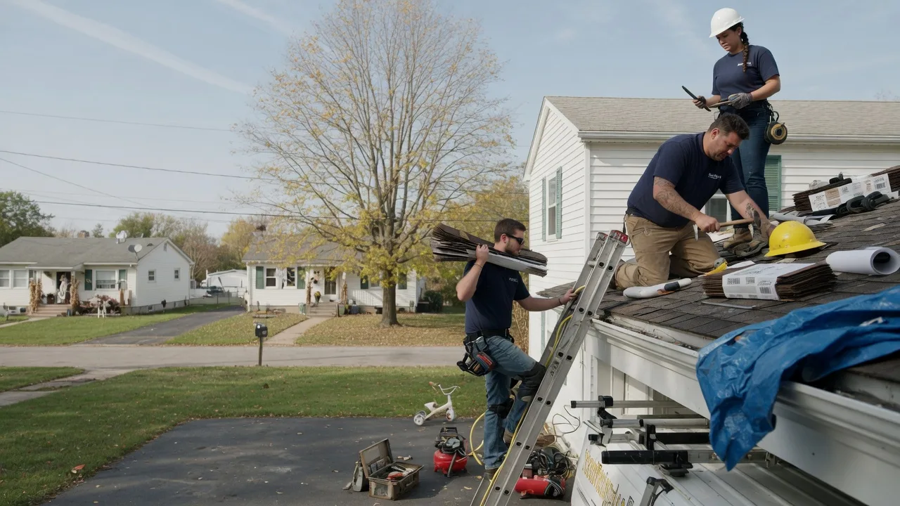 Local Roofing Contractors in Olney, IL near me